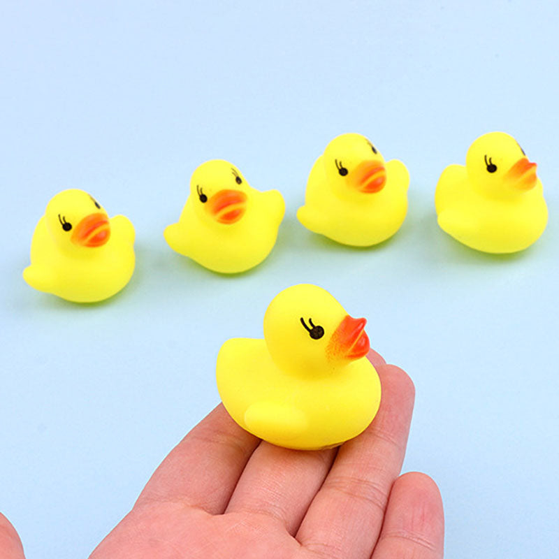 Children's floating toy rubber yellow duck