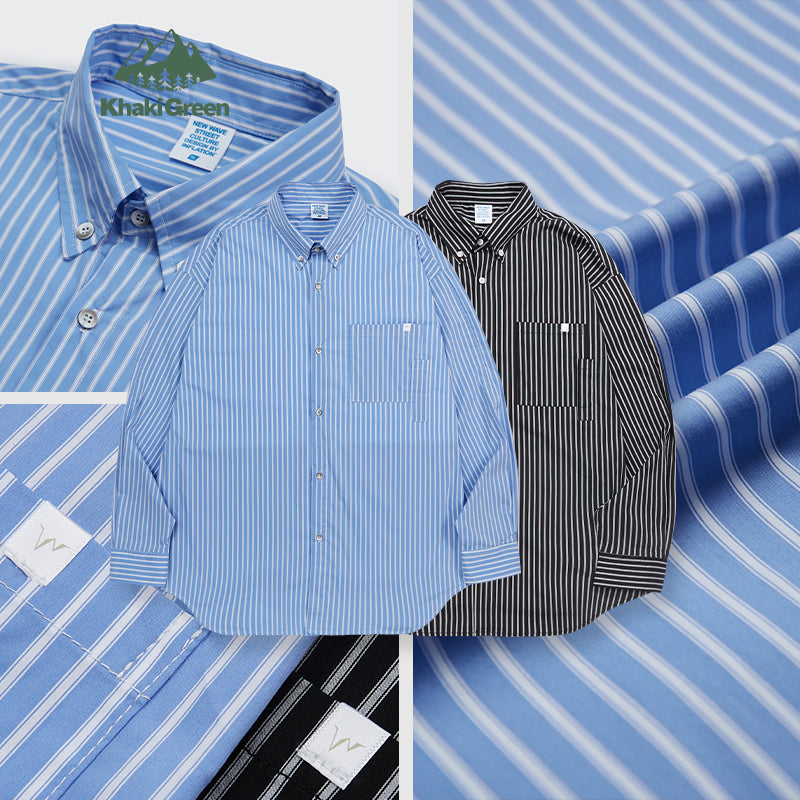 BLUE STRIPED SHIRT