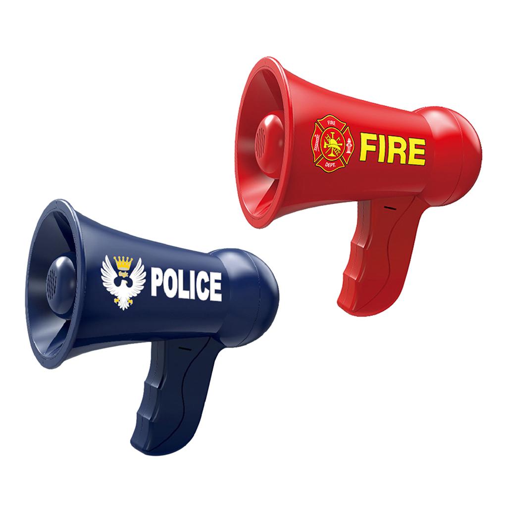 Children's loudspeaker toy Police Firefighter