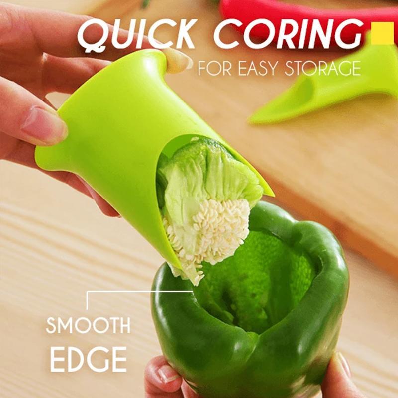 Multi-Functional Pepper Corer