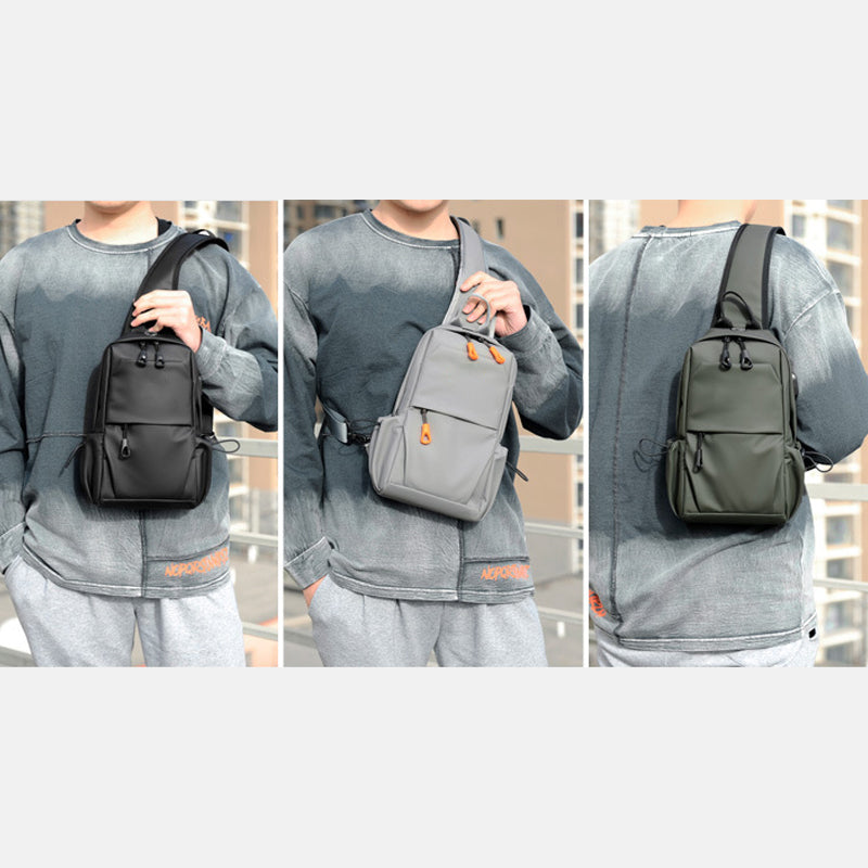 Multifunctional Large Capacity Waterproof Sling Bag