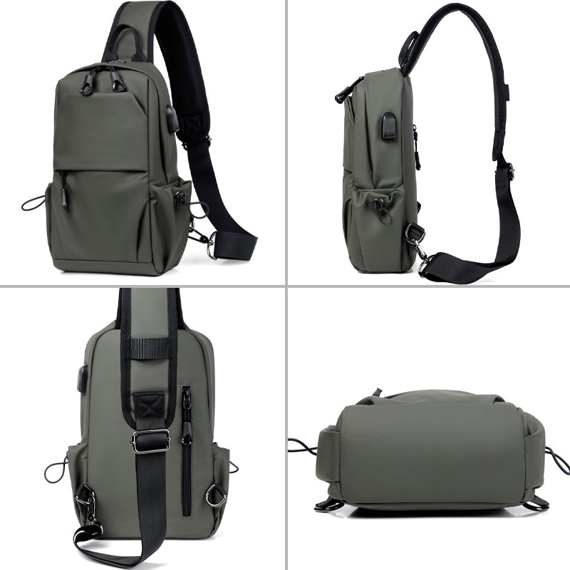 Multifunctional Large Capacity Waterproof Sling Bag