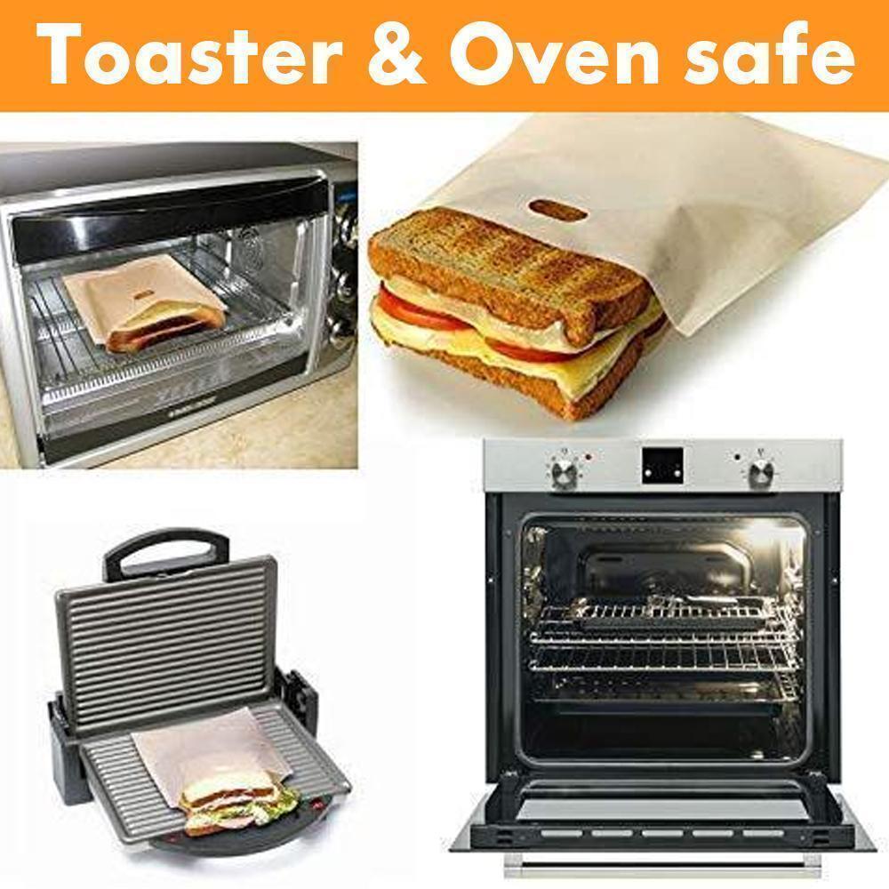 Reusable Perfect Toaster Bag(5pc Set)