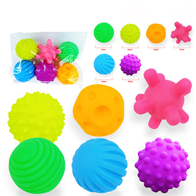 Baby rubber ball massage training ball toy