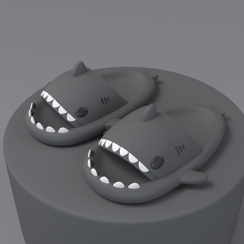 Shark slippers home antiskid couple fashion slippers