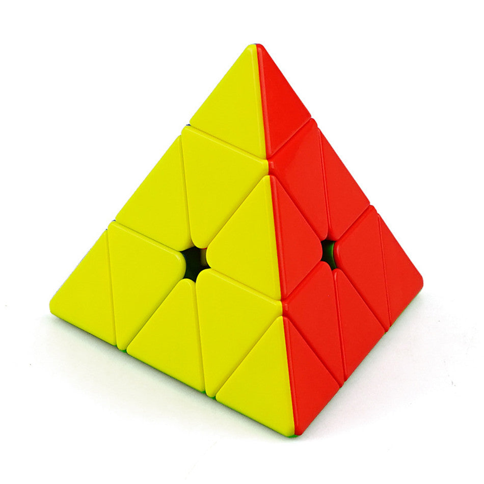 Magic pyramid cube magnet toy