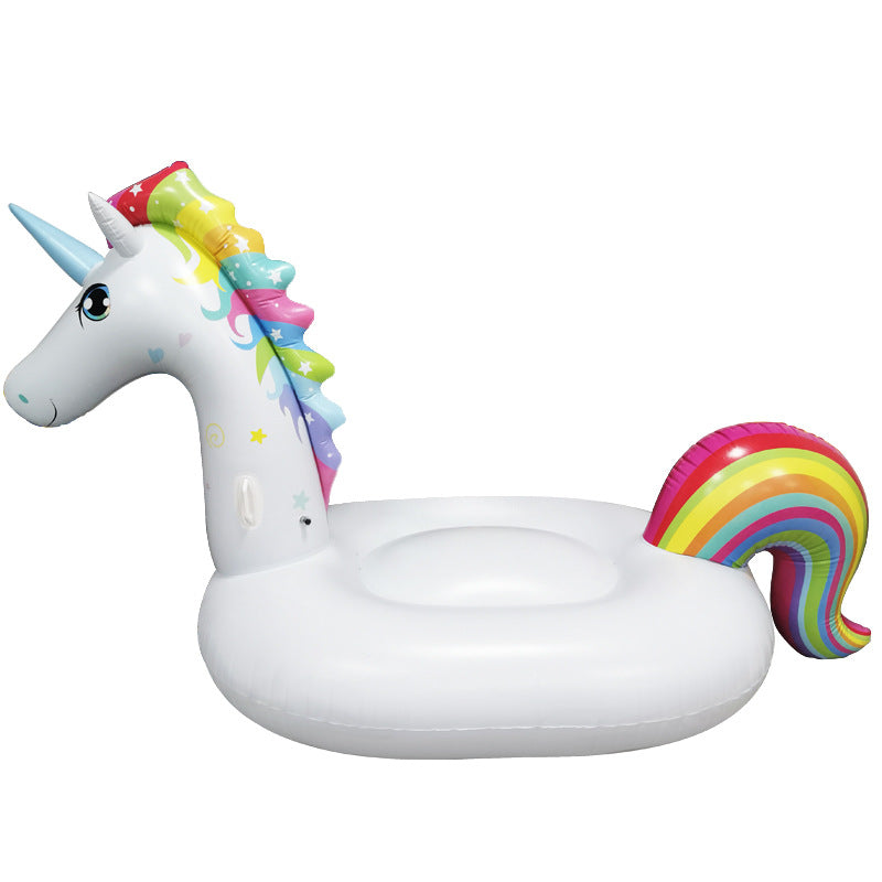 Inflatable chair Unicorn swimming ring