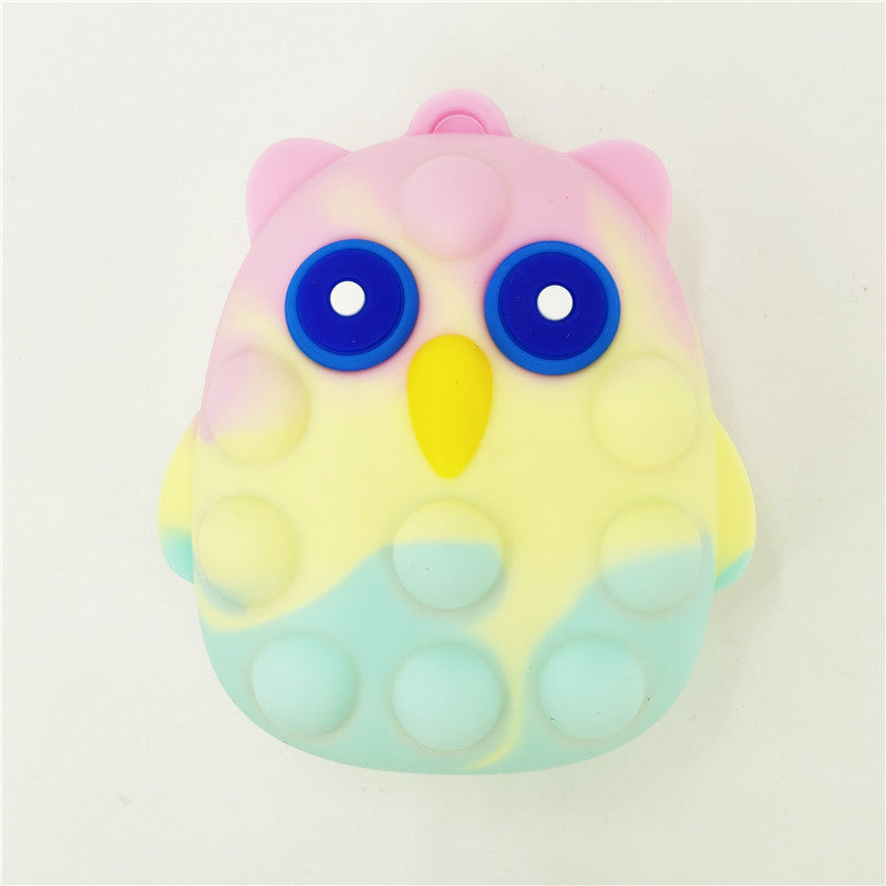 Owl silicone decompression toy