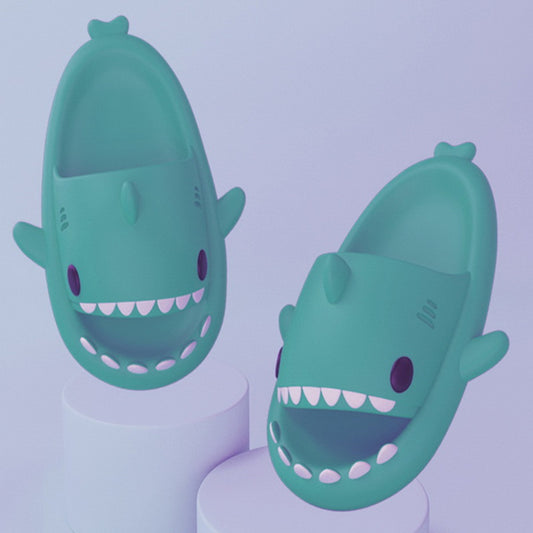 Shark slippers home antiskid couple fashion slippers