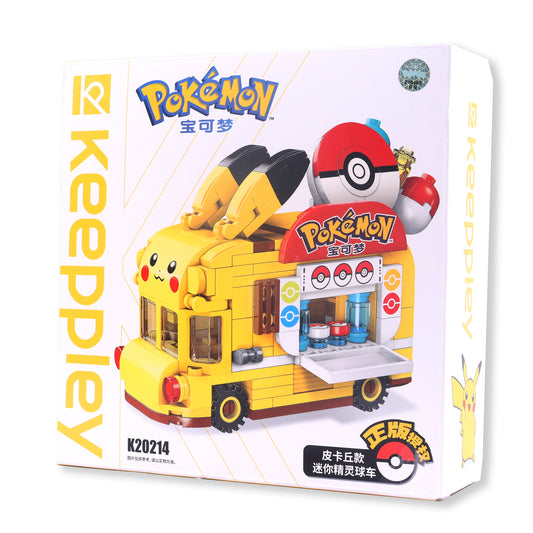 Pokemon boxed building block car toys