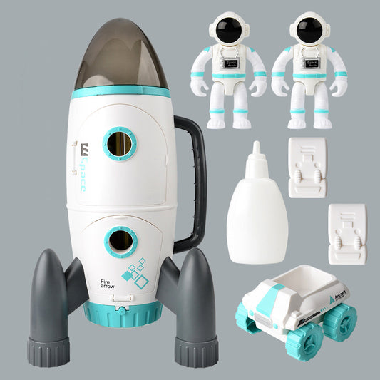 Rocket, spray space rocket booster electronic toys