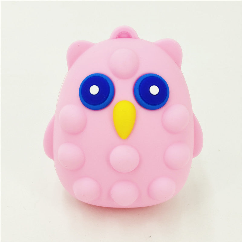 Owl silicone decompression toy