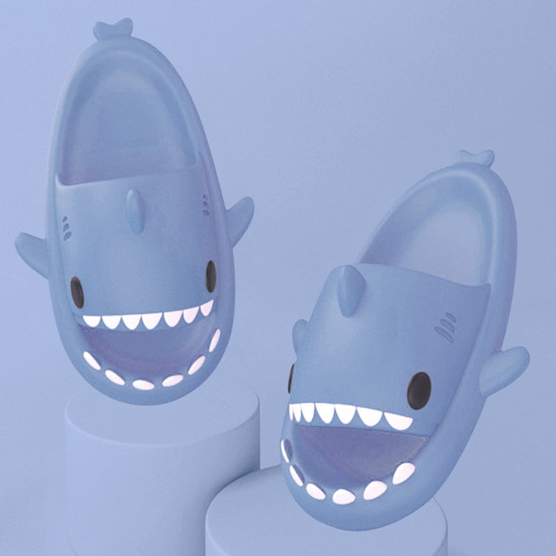 Shark slippers home antiskid couple fashion slippers