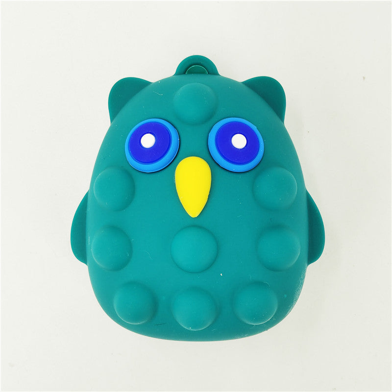 Owl silicone decompression toy