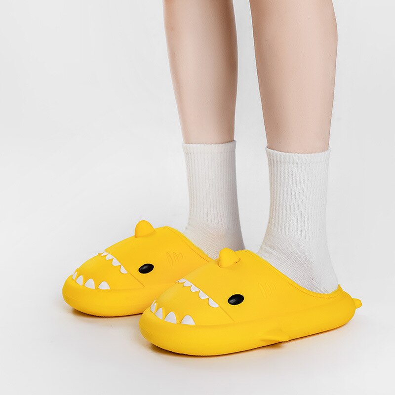 Shark warm slippers