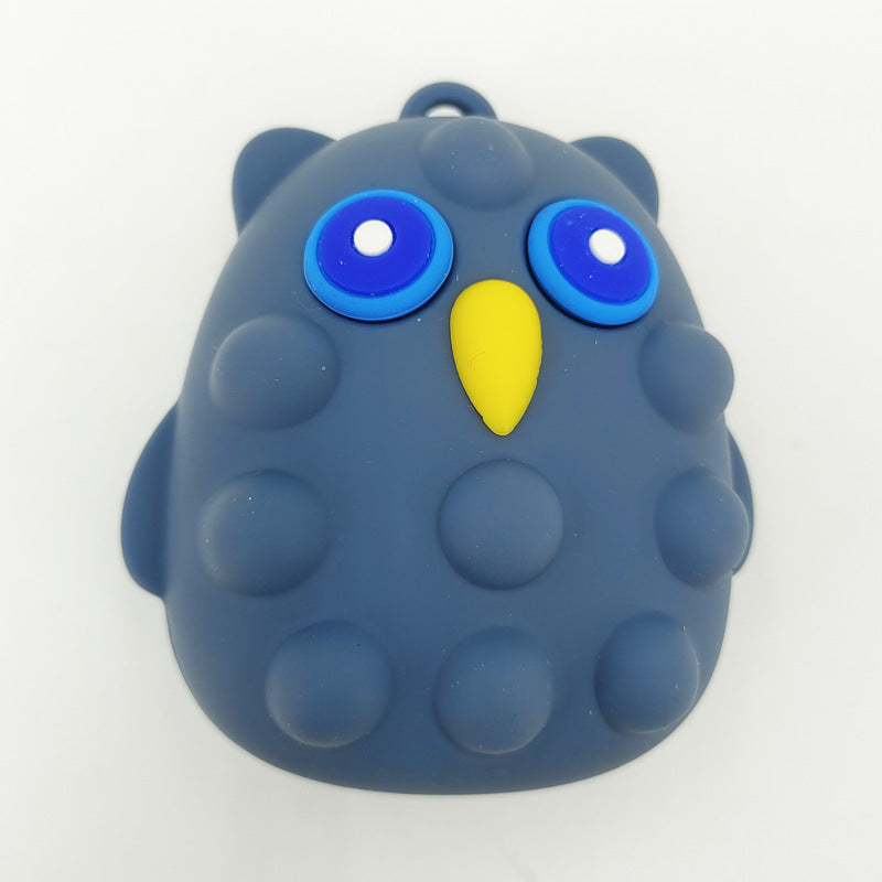 Owl silicone decompression toy