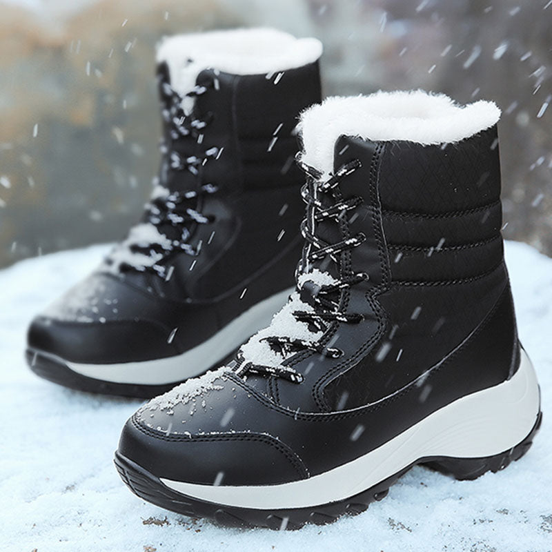 Snow plush warm waterproof boots