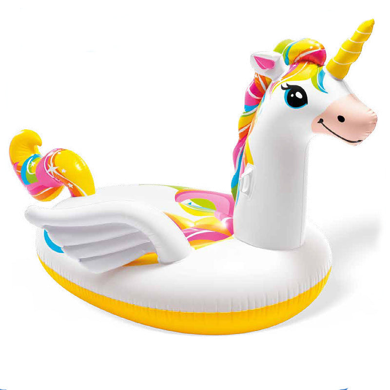 Water inflatable riding children's toys