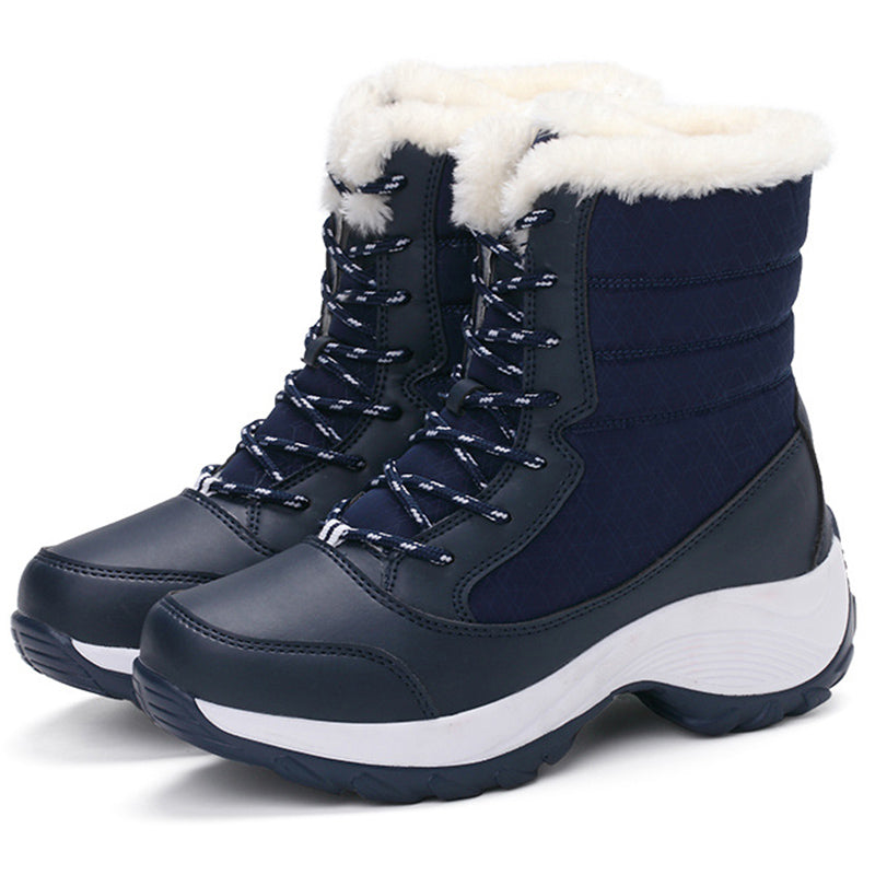 Snow plush warm waterproof boots