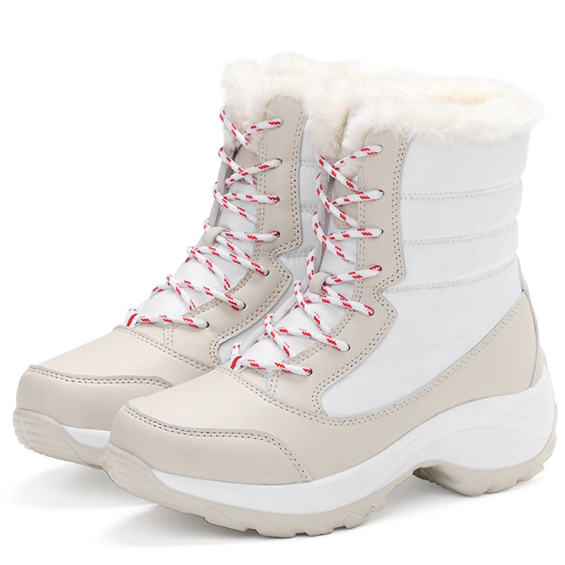 Snow plush warm waterproof boots