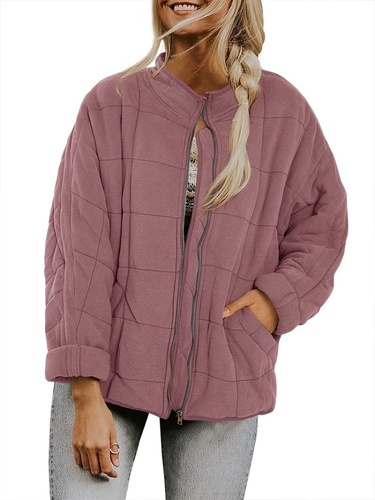 Loose and thickened baseball jacket