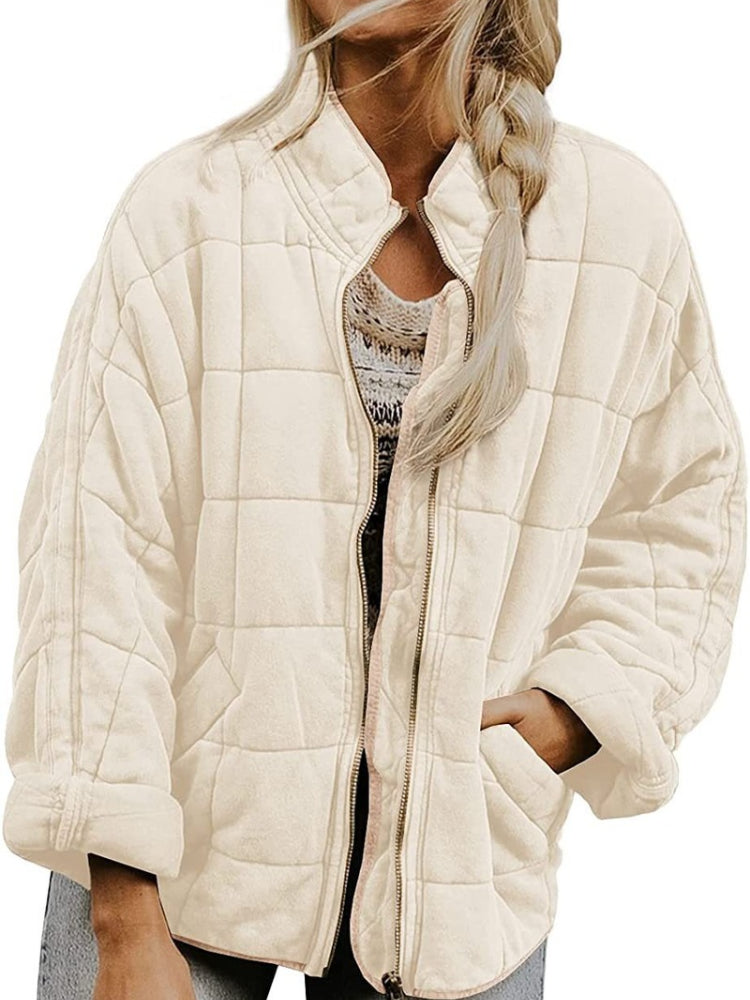 Loose and thickened baseball jacket