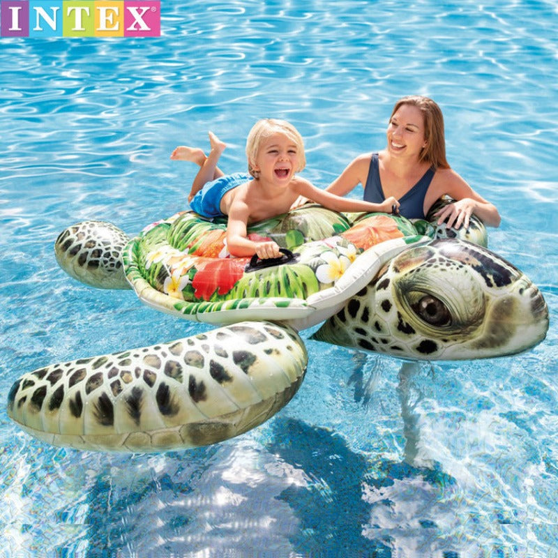 Water inflatable riding children's toys