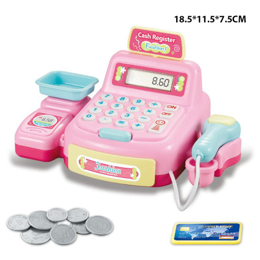 Children's analog electronic cash register toys