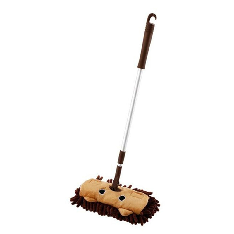 Children's retractable floor cleaning tool sweeping