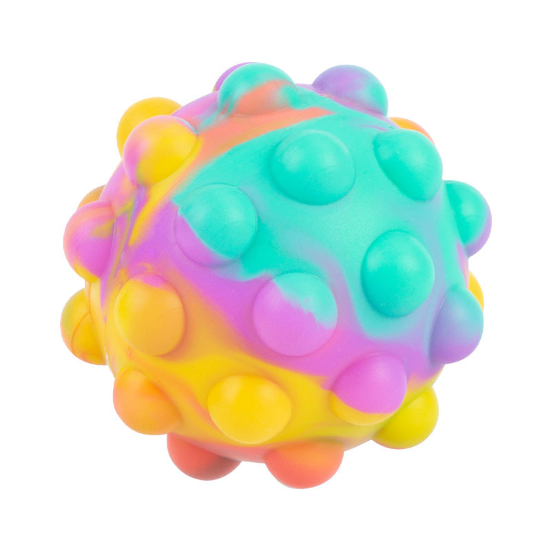 Cube Rainbow Ball decompression toy