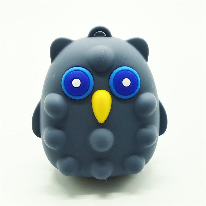 Children's sensory owl decompression soft toy