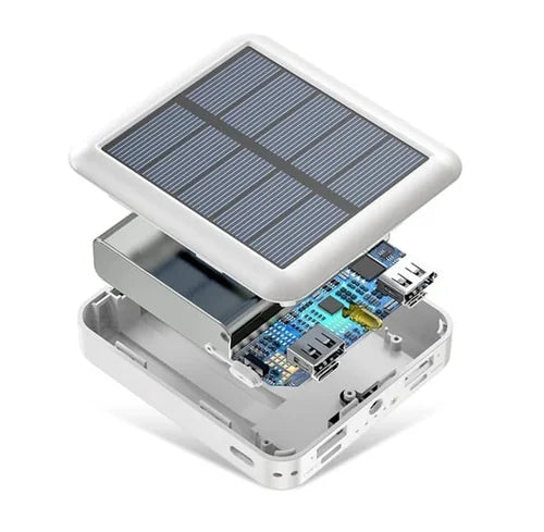 Solar power charging bank