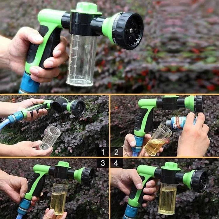 High pressure car washing nozzle