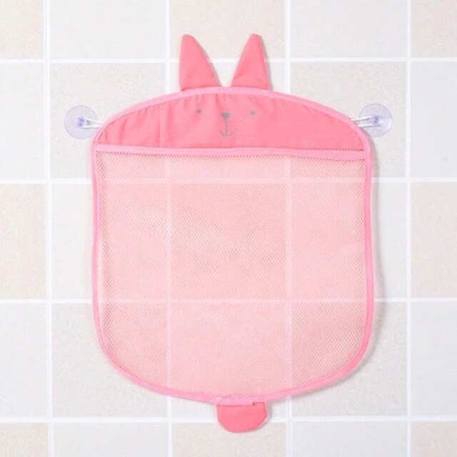 Cartoon children's bathtub toy net bag