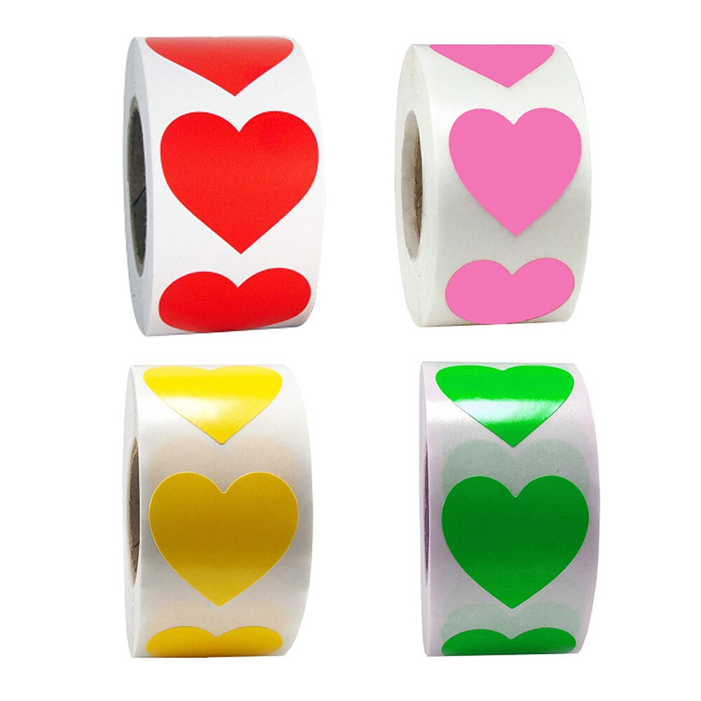 Colorful heart circle sticker graffiti sticker