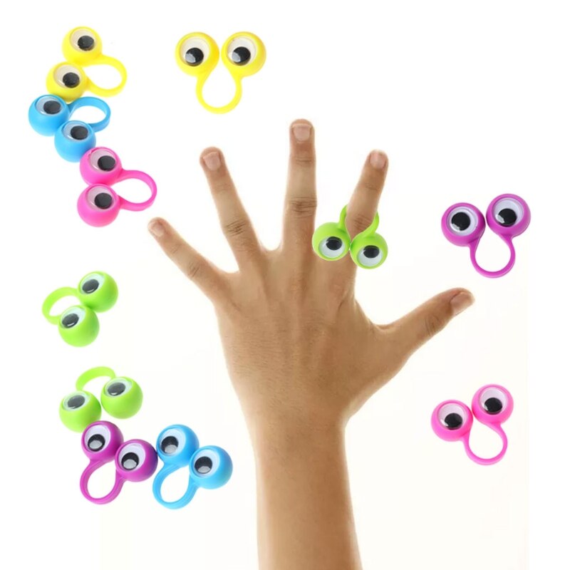 Puppet eye ring baby toy