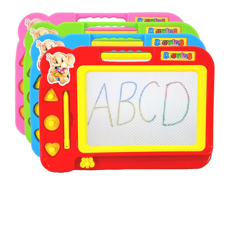 Erasable magnetic graffiti board mat educational toy