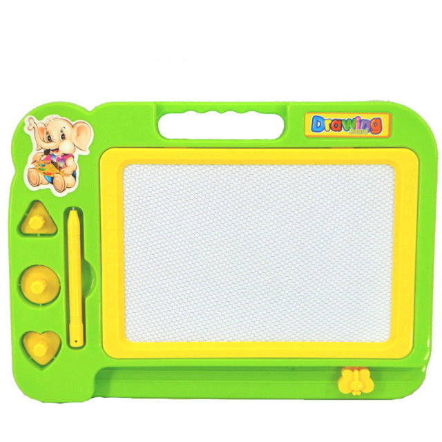 Erasable magnetic graffiti board mat educational toy