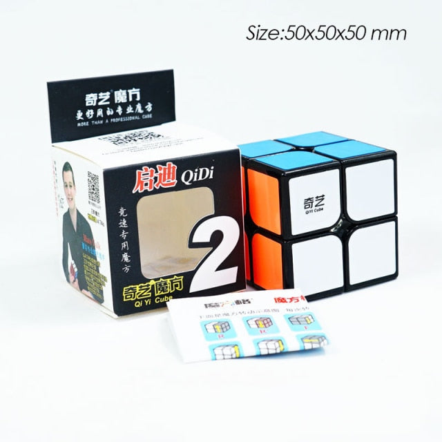 Professional speed puzzle black sticker magic cube