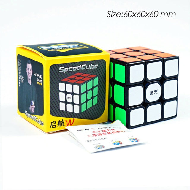 Professional speed puzzle black sticker magic cube