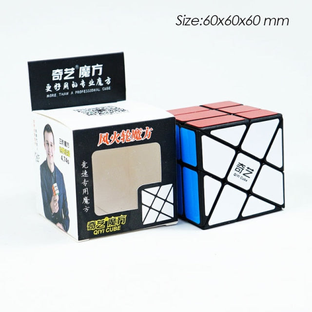 Professional speed puzzle black sticker magic cube