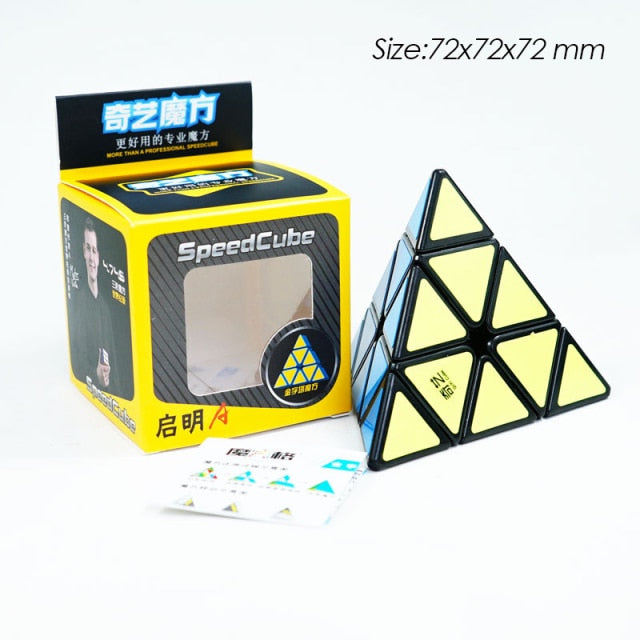 Professional speed puzzle black sticker magic cube