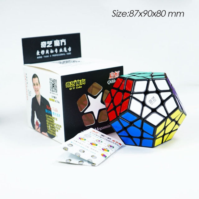 Professional speed puzzle black sticker magic cube