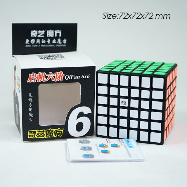 Professional speed puzzle black sticker magic cube