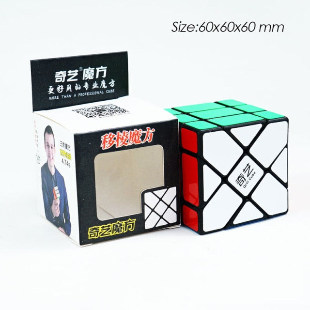 Professional speed puzzle black sticker magic cube