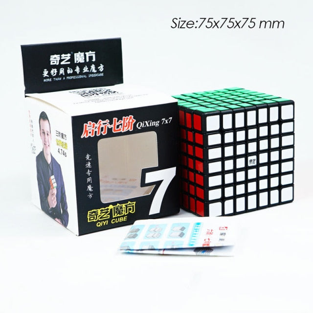 Professional speed puzzle black sticker magic cube