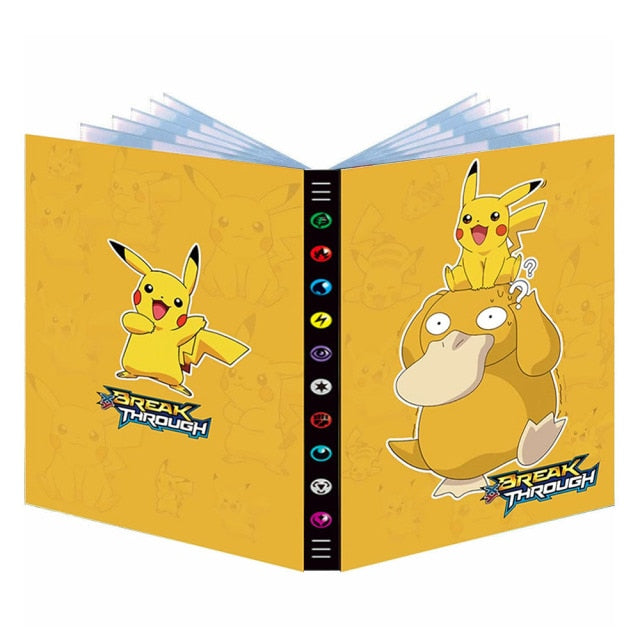 Pokemon card album set binder