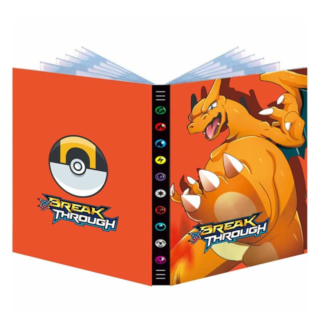 Pokemon card album set binder