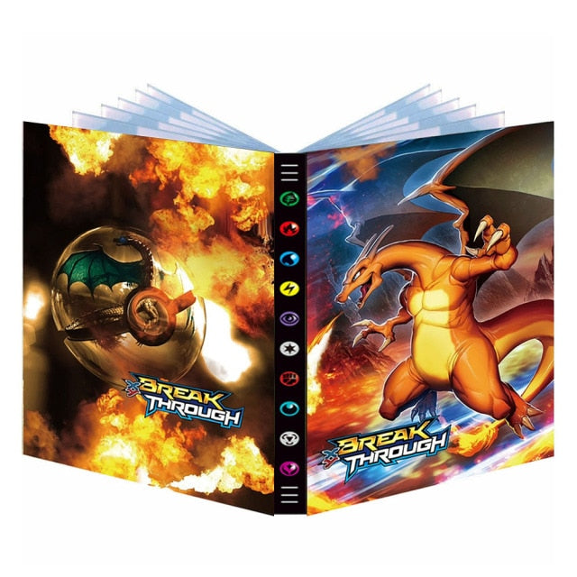 Pokemon card album set binder