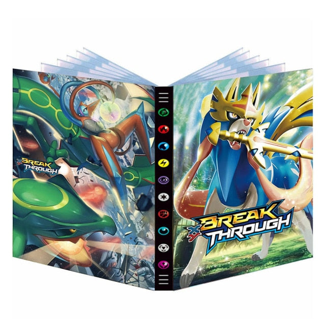 Pokemon card album set binder